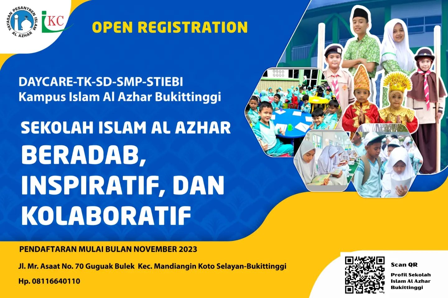 Informasi pendaftaran STIEBI